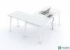 BIURKO PRACOWNICZE | CITY | BLF16 | Melamina 160cm BIURKO PRACOWNICZE | CITY | BLF16 | Melamina 160cm